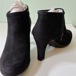 Suede Bootie Size 8